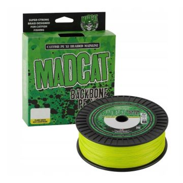 Fir Textil Madcat BackBone PE X8, Chartreuse, 300m