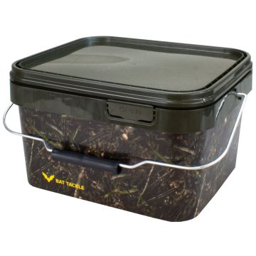 Кофа с дръжка и капак Nevis Square Bait Bucket, Camouflage, 5L