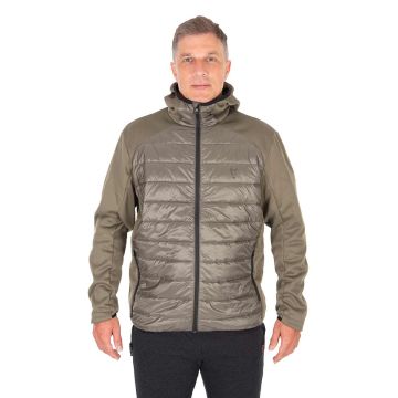 Geaca Fox Collection Hybrid Jacket, Green/Black