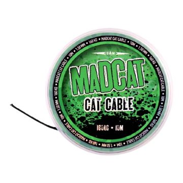 Фир текстил инaйтaс Madcat Cable Leader, черен, 10м