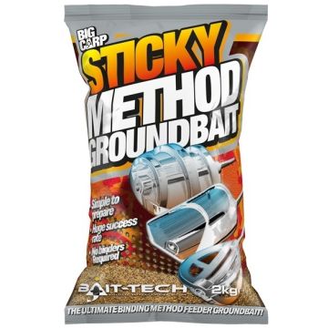 Groundbait Bait-Tech Sticky Method, 2kg