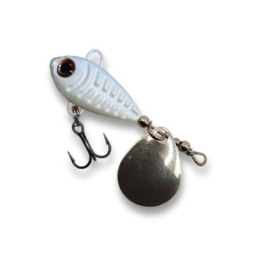 Spinnertail Bertilure Helic Skeletonik Pro Colorado Nickel, Бял13, 10g