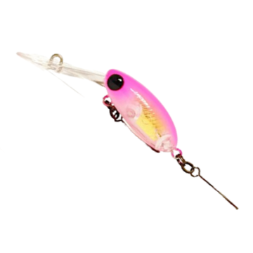 воблер HMKL Inch Crank, Цвят Pink Gold, 2.5cm, 1.8g