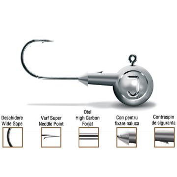 Jig Jaxon Tanami Silver Nr.4/0 10buc/plic