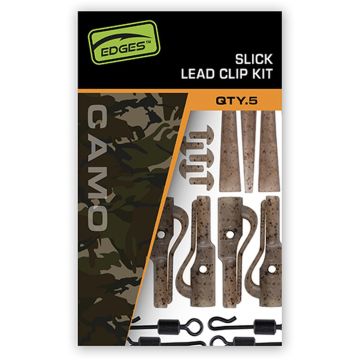 Комплект за освобождаване на олово FOX Edges Camo Slik Lead Clip Kit, 5buc/плик