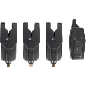 Set Avertizoare Korum KRI Remote Alarm Set, 3+1