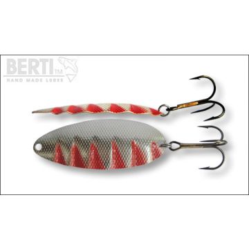 Въртяща лъжичка Bertilure Linx Nr. 2 с квадратен релеф цвят Silver 10 Grame