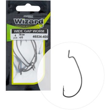 Carlige Offset Wizard Worm Wide Gap
