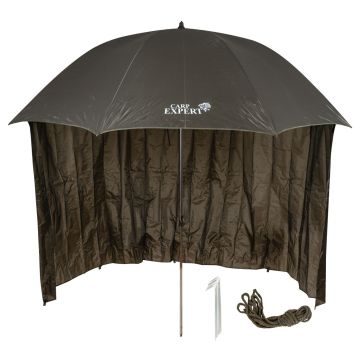 Umbrela cu Paravan Carp Expert, Ø=250cm