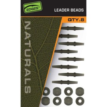 Комплект монтаж Fox Edges Naturals Leader Bead Kit, 8 бр./плик
