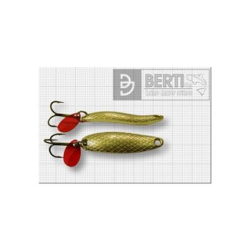 Lingura Oscilanta Bertilure Taifun Micro, Amprenta Patrate, Culoare Gold, 4cm, 5.5g