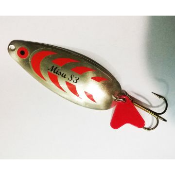 Lingura Oscilanta Misu Argintata S3 14g