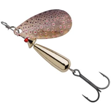 Lingurita Rotativa Abu Garcia Droppen LF, Culoare Brown Trout, 12g