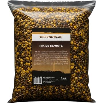 Микс от приготвени семена Tigernuts Squid & Plum & Black Pepper, 3 kg