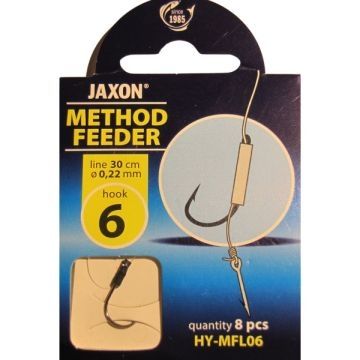 Монтаж Jaxon Method фидер FL, 0.22mm, 30cm, 8бр./плик