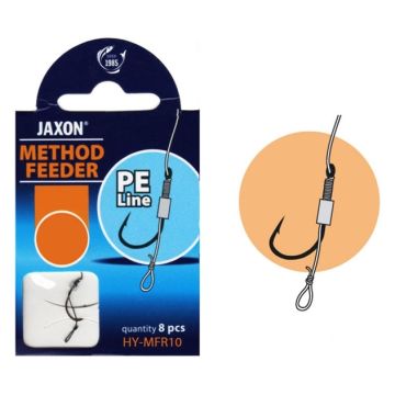 Оснастка Jaxon Method фидер PE FR, 0.12mm, 10cm, 8бр./плик