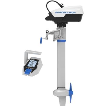 Електрически мотор ePropulsion Spirit 1.0 EVO Remote L, 1kW, 750mm, акумулатор включен