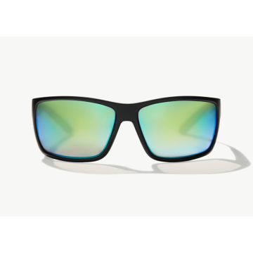 Ochelari Bajio Bales Beach Black Matte, Green Mirror Glass