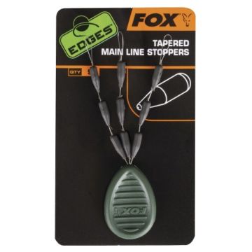 Стопери силикон FOX Tapered Main Line Stoppers, 9 бр./плик