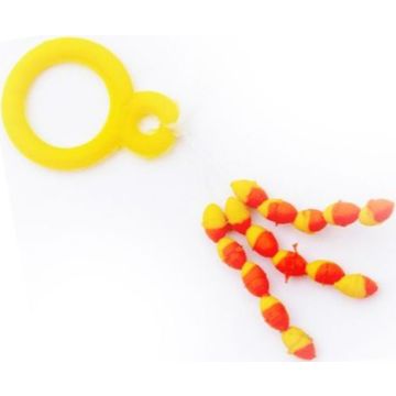 Opritor Mostiro Doua Culori din Silicon, 15buc/plic