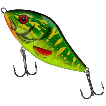 Vobler Salmo Slider Floating, Culoare Green Pike, 7cm, 17g