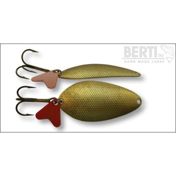 Въртяща блесна Bertilure Para Nr.2 с квадратен релеф, цвят Gold, 12 Grame