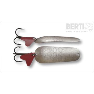 Въртяща блесна Bertilure Piscot Nr.2 с имитация на люспи, цвят Silver, 11 Grame