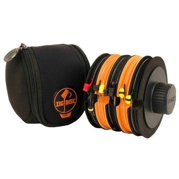 Sistem Stocare Monturi FOX Zig Rig, 5 Discuri Zig + 20 Pini de Fixare + Husa
