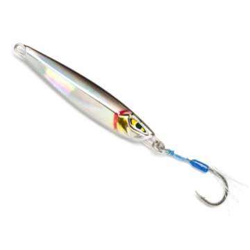 Pilker Mustad Jig Traceshot, Black Flash, 8cm, 15g