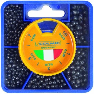 Кутия за оловни грузила Alice Colmic Ticino Media, 5 отделения