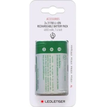 Акумулатор Ledlenser 21700 Li-Ion, 4800mAh за H15Rcore/H19Rcore