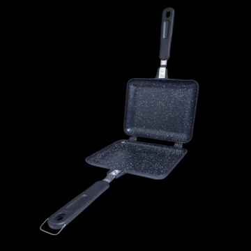 RidgeMonkey Classic Sandwich Toaster XL + Ustensile, Granite Edition