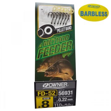 Riguri Owner Method Feeder 56931 FD-52 Pellet Band, 10cm, 6buc/plic