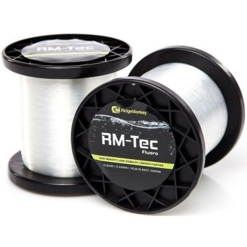 Влакно Monofilament RidgeMonkey RM-Tec Fluoro, Clear, 1000m