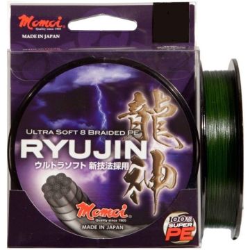 Fir Textil Momoi Ryujin PE Braided, Moss Green, 150m
