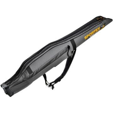 Husa Semirigida Sportex Super Safe II Grey, 2 Compartimente, 125cm