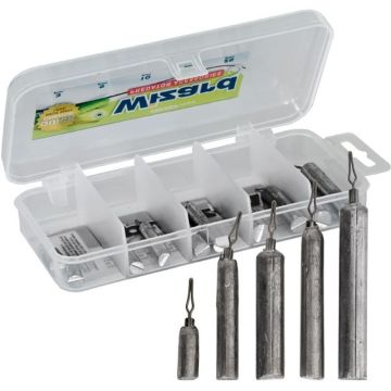 Set Plumbi Tip Betisor Energo Wizard Drop Shot, 10buc/cutie