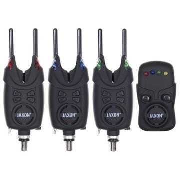 Комплект сигнализатори Jaxon XTR Carp Sensitive Energy, 3+1
