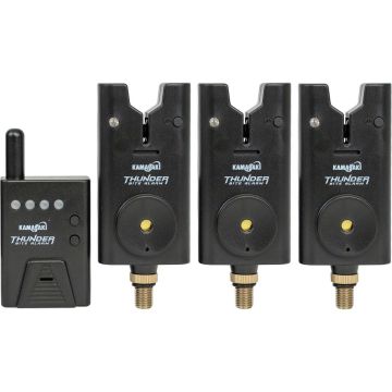 Set Avertizoare Kamasaki Thunder C3-W + Statie, 3+1