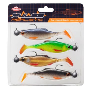 Set Berkley Pulse Realistic Roach Prerigged, 11cm, 4buc/plic