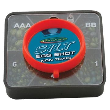 Комплект оловни тежести Maver Silt Egg Shot, 5 отделения