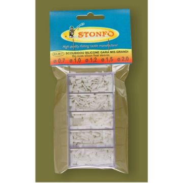 Set Stonfo силиконови лакове, 5 размера