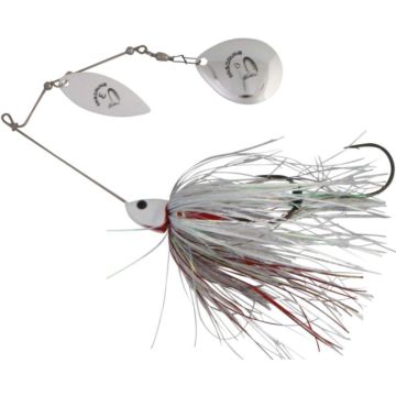 спинербей Savage Gear Da’Bush спинербей, White Silver Holo Flame, 16cm, 32g
