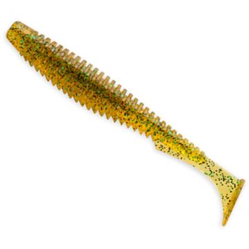 Shad FishUp U-Shad 3.5, Culoare 036 CaramelGreen & Black, 9cm, 8bucplic