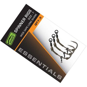 Montura Fox Edges Spinner Rig, 3buc/plic