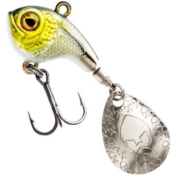 Spinnertail Westin Dropbite Spin Tail Jig, Chartreuse Perch, 3.7cm, 22g