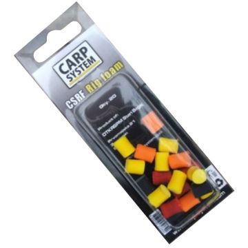 Плаваща пяна Carp System Rig Foam, Ø=8mm, 20бр/кутия