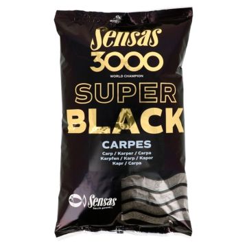 Groundbait Sensas 3000 Super Black Carp, 1kg