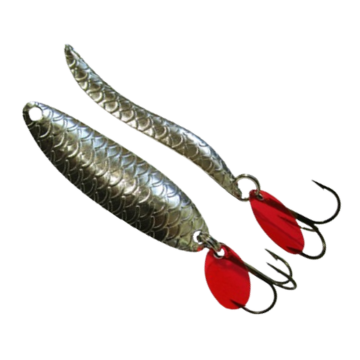 Осцилантна лъжичка Berti Tzack Nr.2, Никел, 6.1cm, 11g