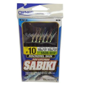 Сабики Owner Sabiki 5535 Mackerel Skin, 6 куки